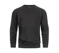 Indicode Hombres Holt Sudadera con puños de canalé Black M