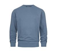Indicode Hombres Holt Sudadera con puños de canalé China Blue L