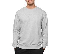 Indicode Hombres Holt Sudadera con puños de canalé Lt Grey Mix S