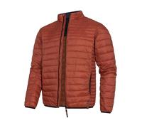Indicode Hombres INBlaise Jacket | Chaqueta de invierno con cremallera oculta y capucha Red Ochre L