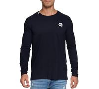 Indicode Hombres INTrense Camisa Manga Larga algodón Black L