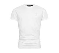 Indicode Hombres Kloge Camiseta con Cuello Redondo Offwhite M