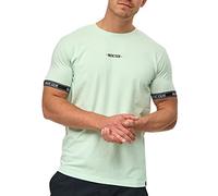 Indicode Hombres Lutzy Camiseta con Cuello Redondo Quiet Wave L
