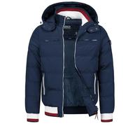 Indicode Hombres Marlon Chaqueta acolchada con aspecto de chaqueta de plumón Navy Mix M