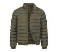 Indicode INBjarne Chaqueta acolchada para hombre con cuello alto | Chaqueta de transición chaqueta de invierno para hombres, militar, S