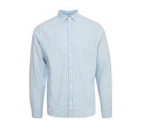 INDICODE JEANS Camisa 'Hanko' azul claro / blanco XL azul claro / blanco