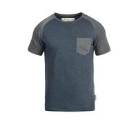 INDICODE JEANS Camiseta 'Gresham' navy / gris moteado XL navy / gris moteado