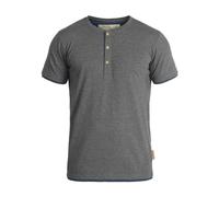 INDICODE JEANS Camiseta 'Tony' azul oscuro / gris moteado M azul oscuro / gris moteado