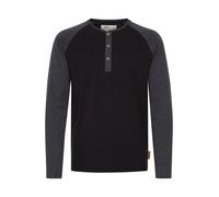 INDICODE JEANS Camiseta 'Winston' gris oscuro / negro XXL gris oscuro / negro