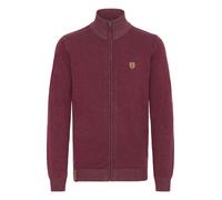 INDICODE JEANS Cárdigan 'Andy' marrón / rojo vino S marrón / rojo vino