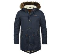 INDICODE JEANS Parca de invierno 'IDPulsoor' navy / marrón moteado XXXL EUR