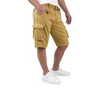 INDICODE Pantalón cargo mostaza 32 EUR