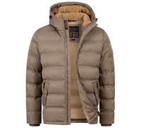 Indicode Nemos - Chaqueta acolchada con capucha para hombre | Chaqueta de invierno para hombre, chaqueta de ocio para hombres, Morel., L