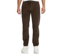Indicode Pantalones de pana para hombre INGustaf con elástico de algodón | Pantalones para hombre, Seal Brown, 28W / 32L