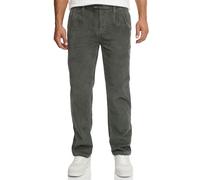 Indicode Pantalones INGustaf de cordón con elástico de algodón para hombre | Pantalón de caballero para hombre, Castor Gray., 34W / 32L