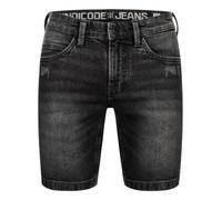 Indicode Pantalones vaqueros Inmcfly para hombre, hechos de 98% algodón, pantalones cortos para hombre, aspecto lavado vaquero