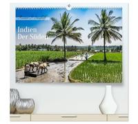 Indien - Der Süden (hochwertiger Premium Wandkalender 2026 DIN A2 quer), Kunstdruck in Hochglanz: Bunt, vielfältig, voller Leben und Kulturen steckt ... vom Indischen Ozean zum Arabischen Meer.