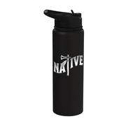 Indígenas Indígenas Cherokee Indígenas Hombres Mujeres Stainless Steel Insulated Water Bottle