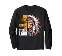 Indigenous Peoples' Day No One is Illegal on Stolen Land Manga Larga