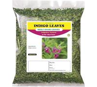 Indigo Dry Leaves for Hair Black Colour -1KG - Indigofera Tinctoria | Neeli Avuri - Natural Hair Colour, Smooth & Shiny Hair