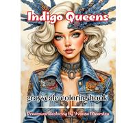 indigo queens: 71 Portraits of Confident Women in Blue-Hued Couture and Artistic Fashion Fantasy