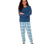 Indigo Sky Women's Gemma Cosy Fleece Cuffed Pyjama Juego de Pijama para Mujer