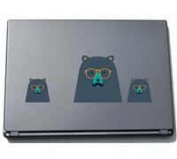 Indigos UG clm042-150 - Pegatina para Ordenador portátil, diseño Funny Little Monster Cute Dog, 150 mm