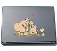 Indigos UG lovely004-210 - Pegatina para Ordenador portátil, diseño Sweet Heart Make Love, 210 mm