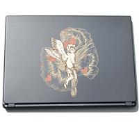 Indigos UG lovely031-150 - Pegatina para Ordenador portátil, diseño Sweet Heart Angel, 150 x 126 mm