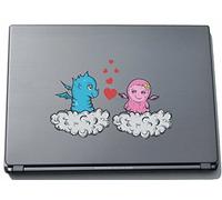 Indigos UG lovely046-150 - Pegatina para Ordenador portátil, diseño Sweet Heart Angel, 150 mm