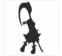 INDIGOS UG Pegatina Coche - Sticker - Auto - JDM - Die Cut - Soul Eater Decal Maka Albarn Laptop Window Sticker - Negro -71mmx149mm