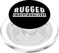 Individualismo rudo Capitalismo Individualista Americano PopSockets PopGrip para MagSafe