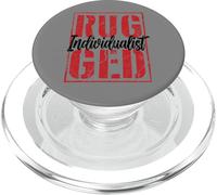 Individualista rudo Capitalismo Estadounidense PopSockets PopGrip para MagSafe