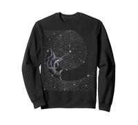 Indo-Pacífico Pez Vela Bajo Las Estrellas Vintage Océano Natur Sudadera