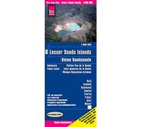 Indonesia 6 Lesser Sunda Islands (2019): reiß- und wasserfest (world mapping project) (Indonesia 6 Lesser Sunda Islands (1:800.000): Bali, Lombok, Sumbawa, Sumba, Flores, Timor, Alor, Wetar)