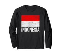 Indonesia Flag Jakarta Pride Indonesia Manga Larga