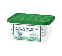 Indoor Air Purification Box - 5.12x3.94x2.76 Inches Long-Lasting Deodorizer - Automatic Dust-Sucking Air Fresheners For Home - For Home Bathroom Car Pet Area Bedroom Kitchen Desktop Travel