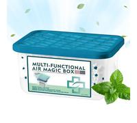 Indoor Air Purification Dust Removal Box, 350mL Multifuncional Purificador Aire, Limpiador Multifuncional De Cajas Mágica De Aire, Fórmula Vegetales, Aspiración Automática Sin Electricidad