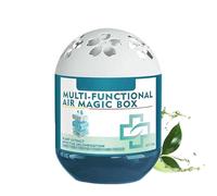 Indoor Air Purification Dust Removal Magic Box, 2026 New Multi-Functional Air Magic Box, Automatic Dust-Sucking,Plant-Based, for Bedroom, Closet, Office, Pet Areas (1PCS)