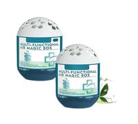 Indoor Air Purification Dust Removal Magic Box, 2026 New Multi-Functional Air Magic Box, Automatic Dust-Sucking,Plant-Based, for Bedroom, Closet, Office, Pet Areas (2PCS)