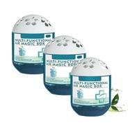 Indoor Air Purification Dust Removal Magic Box, 2026 New Multi-Functional Air Magic Box, Automatic Dust-Sucking,Plant-Based, for Bedroom, Closet, Office, Pet Areas (3PCS)