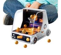 Indoor Basketball Game - Auto Scoring Family Games | Small Hoop 2 Player Board Game with Fast Play, Mini Sports Toy with Kids Girls Use For Preschool Classroom Home Office Nursery and Party