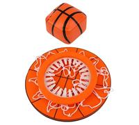 Indoor Basketball Hoop - Ceiling Sports Ball Game, Compact Bedroom Ball Toy, Engaging Physical Activity For Kids and Teens, Indoor Outdoor Play, Easy Installation, Multi Color