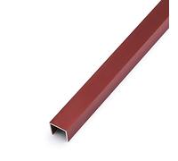 Indoor Bedroom Wall,Black Silver Floor Transition Strip, Aluminu Threshold Joining Strips, U Molding Wood to Tile Seams Edge Banding(Rose Gold,145cm/57in)