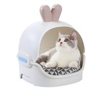 Indoor Cat House, Detachable Kitten House, Suitable Detachable Comfortable Warm Cave Nest, Sleeping Bed for Small Pets Cats Abs, Cotton Cloth, 35x35x45cm, 5kg