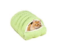 Indoor Cat Shelter - Washable Tent Bed for Pets | Durable Material with Removable Cushion, Ideal for Cats of, Perfect for Courtyard Living Room Balcony Relaxing and Playing