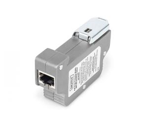 Indoor DIN PoE surge protector