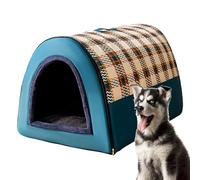 Indoor Dog House, Foldable Dog House, Warm Kennel Bed, Dog Cave Sofa Bed, Puppy Sleeping Nest, Cat Nest Bed, High Elastic Cushion Bed, Soft Dog House, Winter Pet Bed, Foldable Pet Cave,