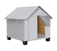 Indoor Dog House, Folding Elevated Weatherproof Puppy Kennel Bed