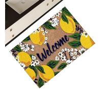 Indoor Door Mat - Crystal Velvet Material, 23.62 Inch Absorbent Washable Welcome Rug, Front Door Mat Outside Entrance | Non Slip Floor Rug For Kitchen, Bathroom, Bedroom, Living Room, Entryway, Patio,